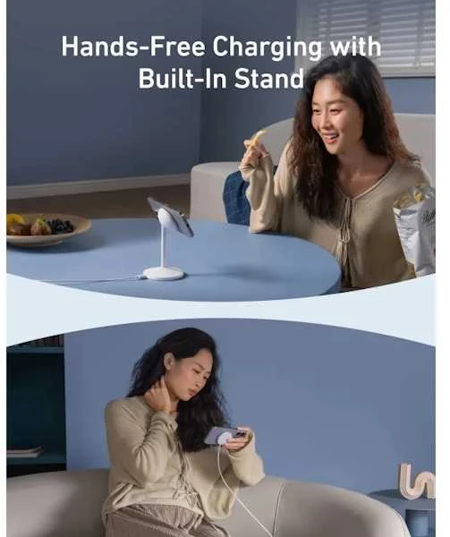 Anker MagGo Wireless Charger Single Stand Baltas
