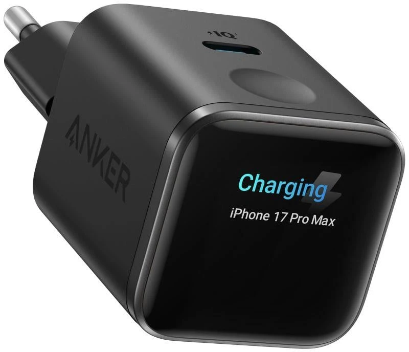 Anker Nano Charger 45W, Smart Ekranas