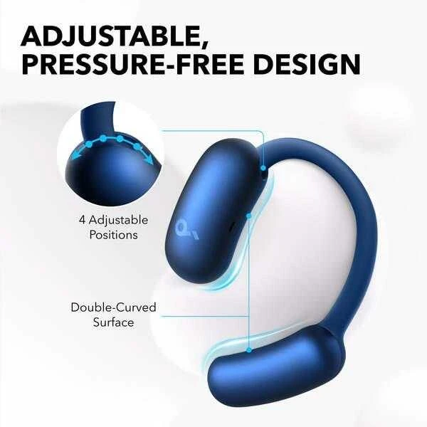Anker Soundcore Aero Fit 2 reguliuojamo dizaino schema