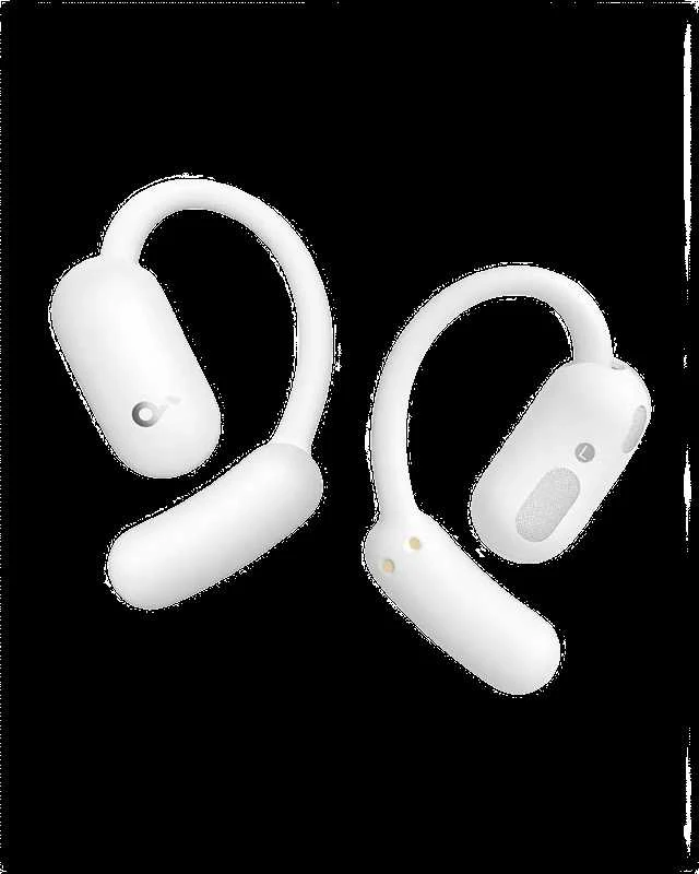 Ausinės Anker Soundcore Aero Fit 2, Baltos spalvos