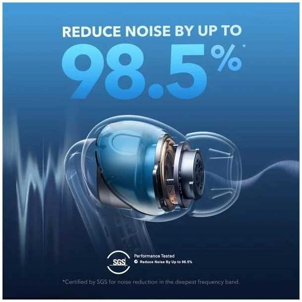 Belaidės ausinės Anker Soundcore Liberty 4 NC, Juodos