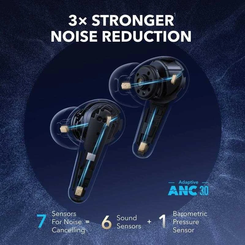 Ausinės Anker Soundcore Liberty 4 Pro, Baltos spalvos