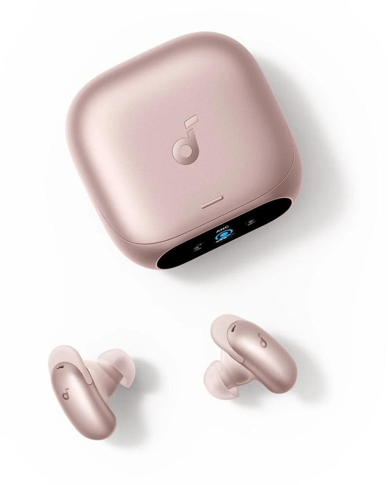 „Anker Soundcore Liberty 5 Pro Bluetooth“ ausinės, rožinės