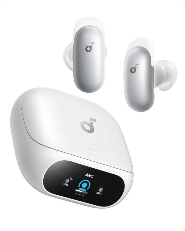 „Anker Soundcore Liberty 5 Pro“ „Bluetooth“ ausinės, baltos