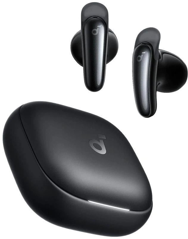 Ausinės Anker Soundcore True Belaidės Earphones | Liberty Buds | Bluetooth | Semi-į ausis įkišamos | Mikrofonas | Juodas | Noise canceling | Noise reduction