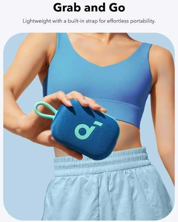 Nešiojama kolonėlė Anker Soundcore Select 4 Go, Mėlynos spalvos