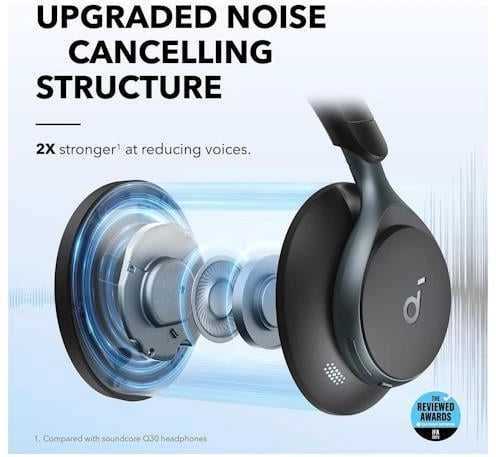 Ausinės Anker Soundcore Space One, Juodos