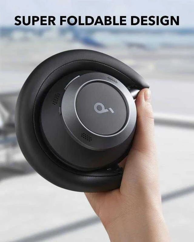 Ausinės Anker Soundcore Space One Pro, Juodos spalvos
