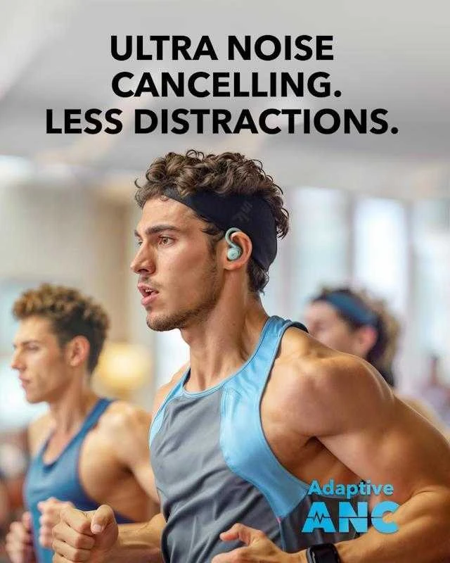 Ausinės Anker Soundcore Sport X20, Žalios spalvos