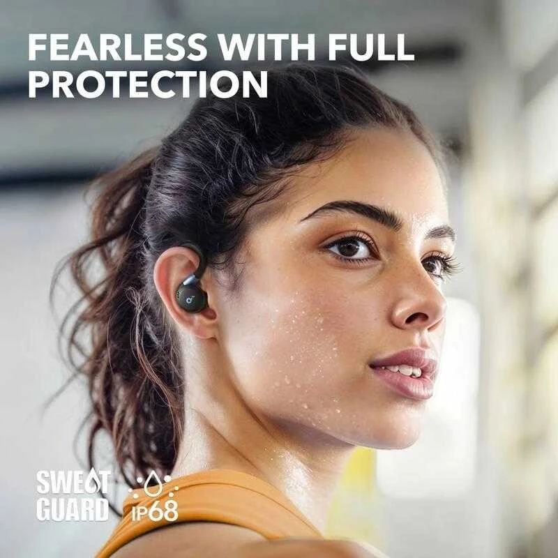 Ausinės Anker Soundcore Sport X20, Juodos spalvos