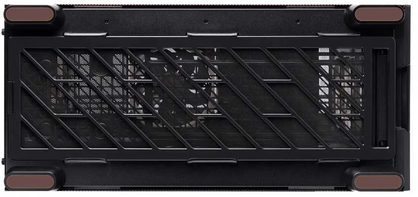 „Antec Flux Pro Noctua Edition“, bokšto tipo korpusas – stiklas/medis, įskaitant NA-FH1 ventiliatoriaus šakotuvą