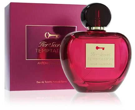 Antonio Banderas Her Secret Temptation EDT tualetinis vanduo moterims, 80 ml