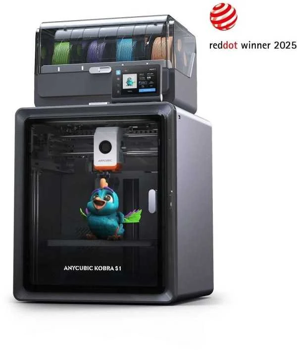 spausdintuvas 3D Anycubic Kobra S1 Combo