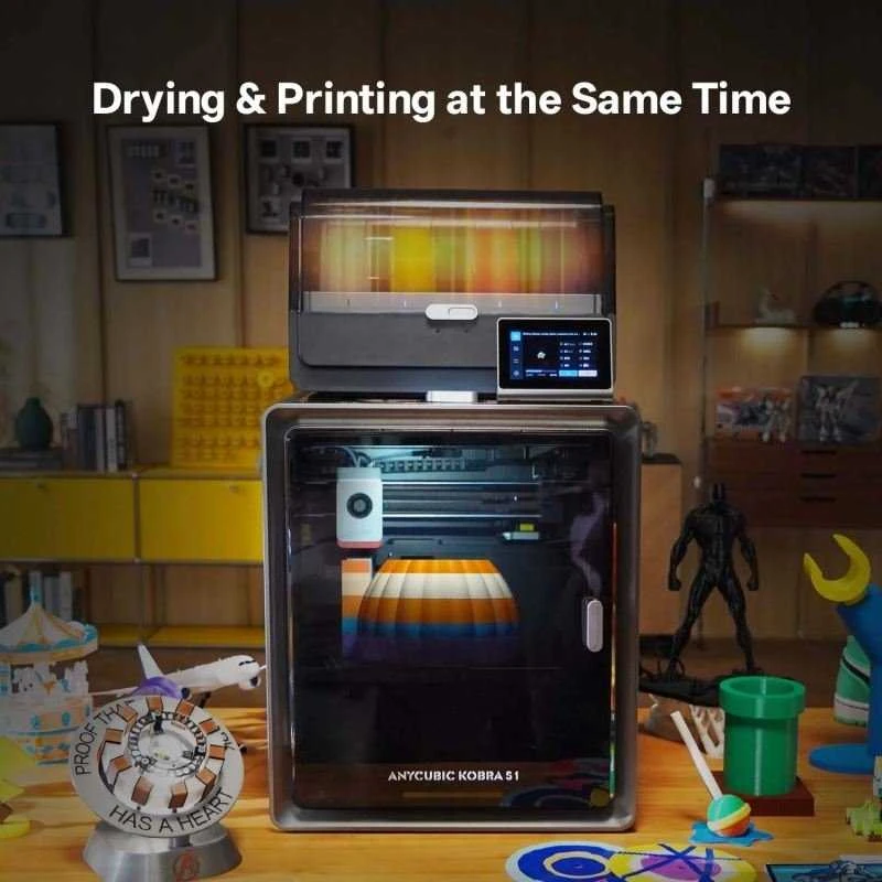 spausdintuvas 3D Anycubic Kobra S1 Combo