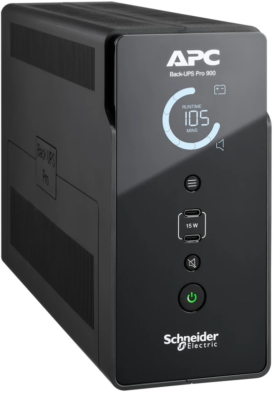 APC BACK UPS PRO BR 900VA, 6 OUTLETS, AVR, LCD SĄSAJA