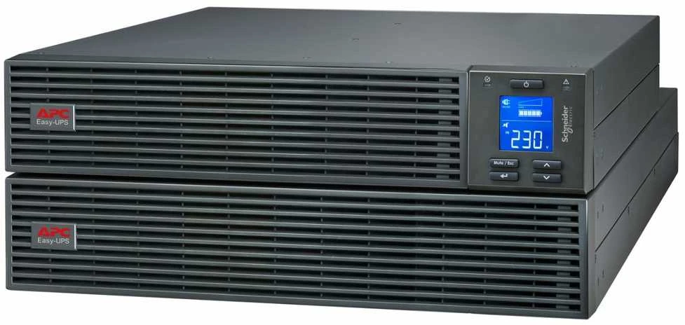 Apc „EASY UPS ON-LINE SRV 2000VA RM“ – 230 V + pailginto veikimo laiko akumuliatorių blokas