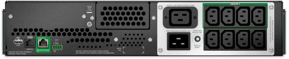 APC Smart-UPS, ličio jonų, 3000VA, 230V su SmartConnect prievadu
