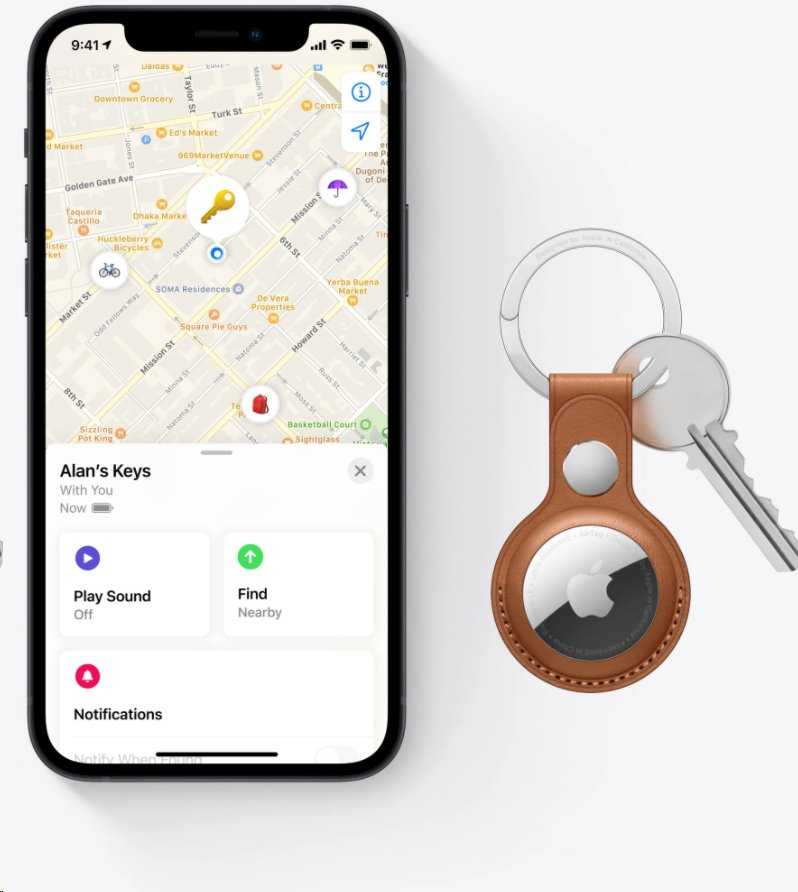 Apple AirTag (4 vnt.)