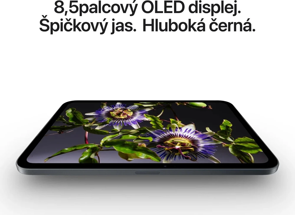 Planšetė Apple iPad mini (A20 Pro) Wi‑Fi 128GB su standartiniu stiklu – Starlight – MJ6J4HC/A
