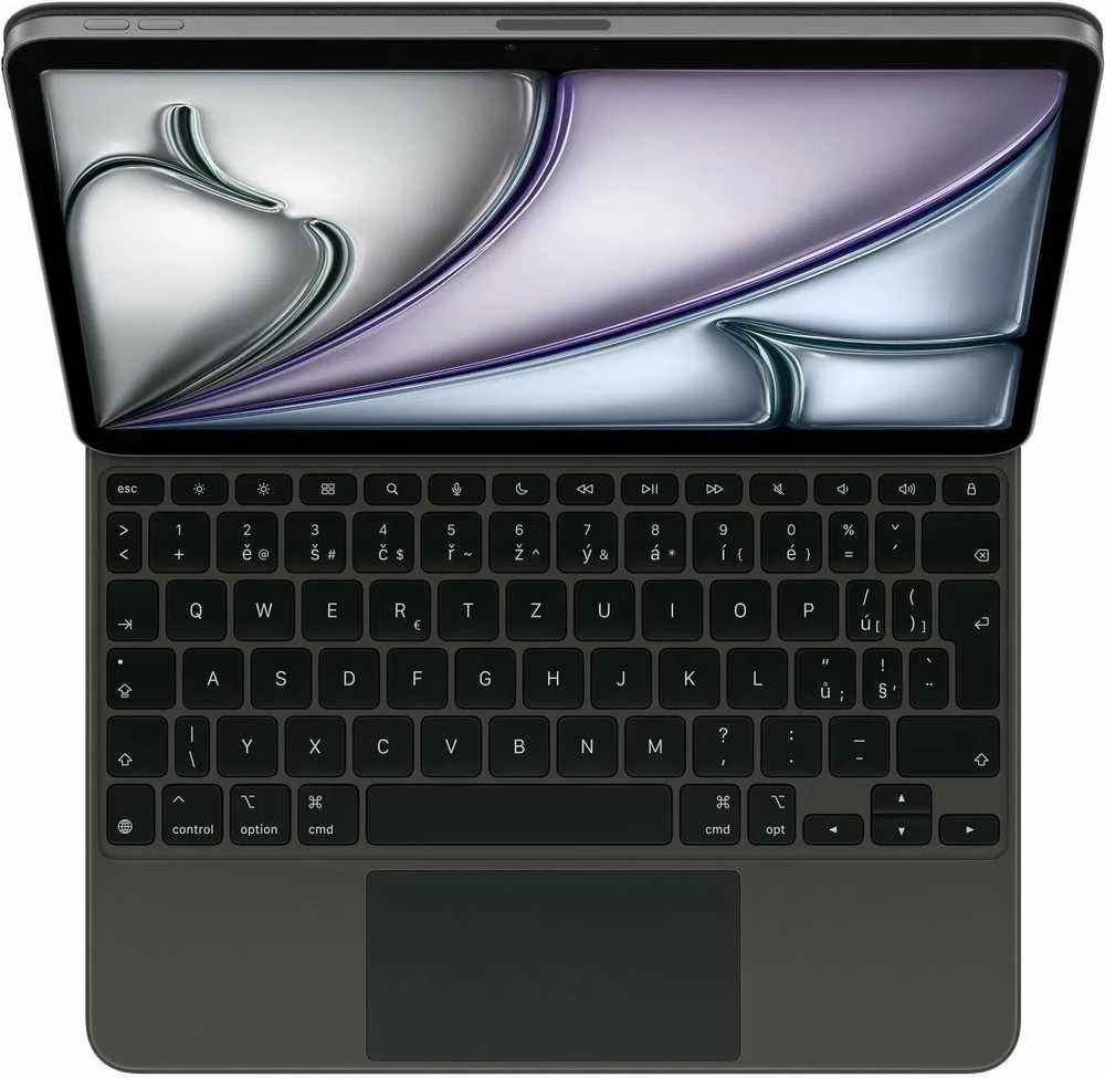 Apple „Magic Keyboard“, skirta „iPad Air 11“ (M3/M4) – CZ – juoda