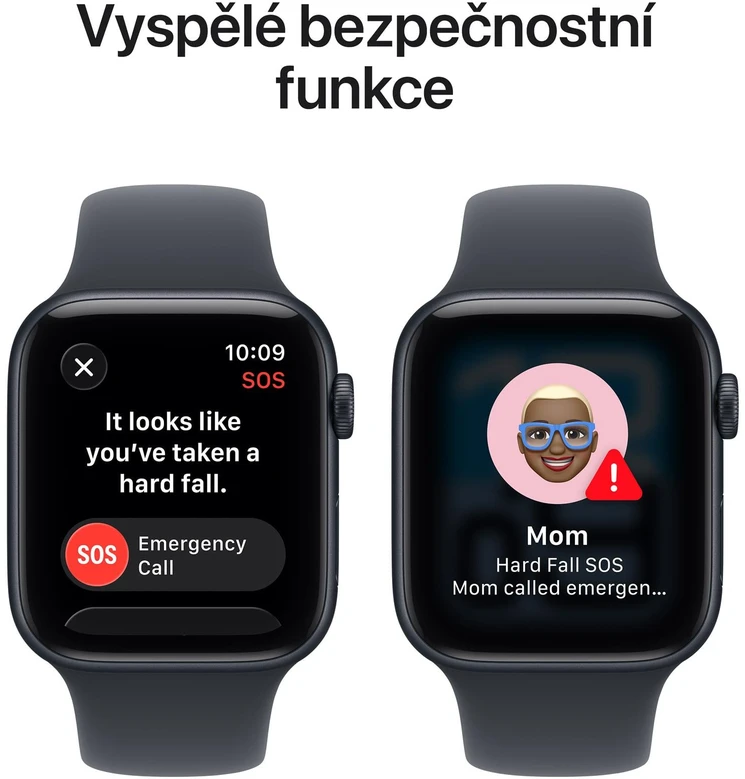 Išmanusis laikrodis Apple Watch SE 3 GPS + Cellular 44mm Midnight Alu Sport M/L Granatowy (MJLT4MP/A)