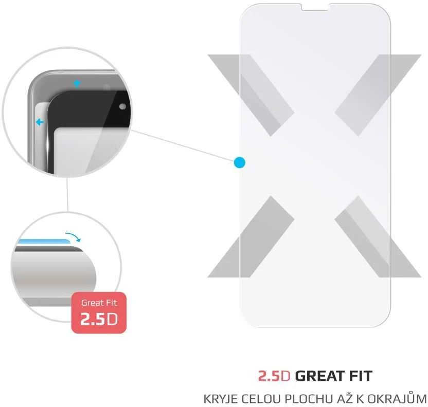Apsauginis grūdintas stiklas FIXED skirtas Apple iPhone 15 Pro, skaidrus