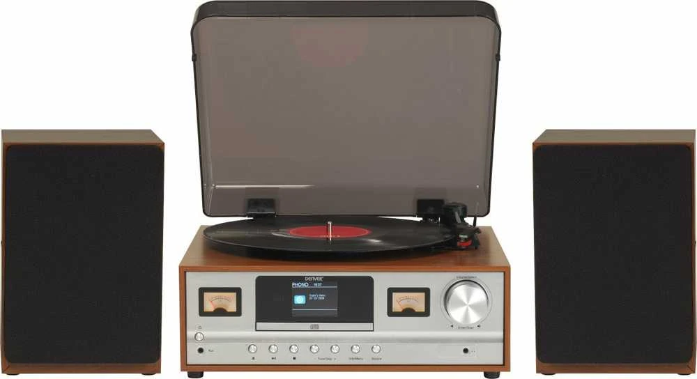 Muzikinis centras Denveris MRD-52 Lightwood