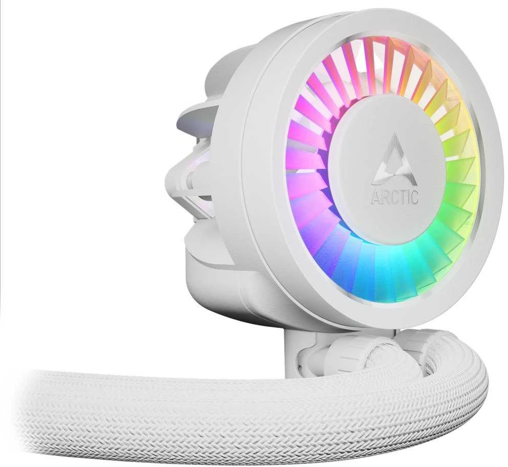 ARCTIC Liquid Šaldiklis III Pro 360 A-RGB procesoriaus aušintuvas, baltas