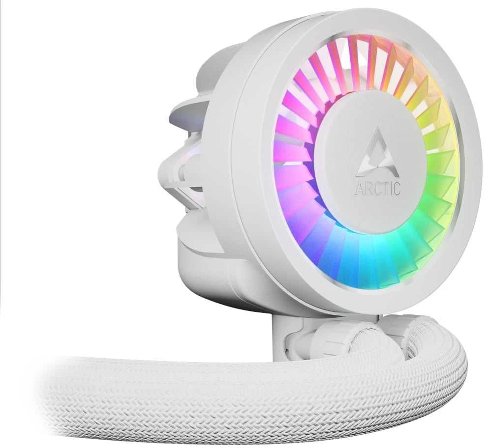 Arctic Liquid Freezer III ARGB blokas su RGB apšvietimu