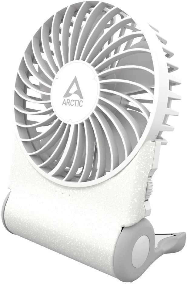 Arctic Cooling ARCTIC Summair 2Go - Galingas nešiojamas ventiliatorius su ypač ilga baterijos veikimo trukme, Balta, 9,1 cm, 1 ventiliatorius(-iai), 77 val., Nešiojamas ventiliatorius, 1 vnt.