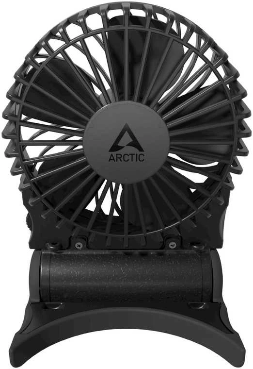 Arctic Cooling ARCTIC Summair 2Go - Galingas nešiojamas ventiliatorius su ypač ilga baterijos veikimo trukme, Juoda, 9,1 cm, 1 ventiliatorius(-iai), 77 val., Nešiojamas ventiliatorius, 1 vnt.