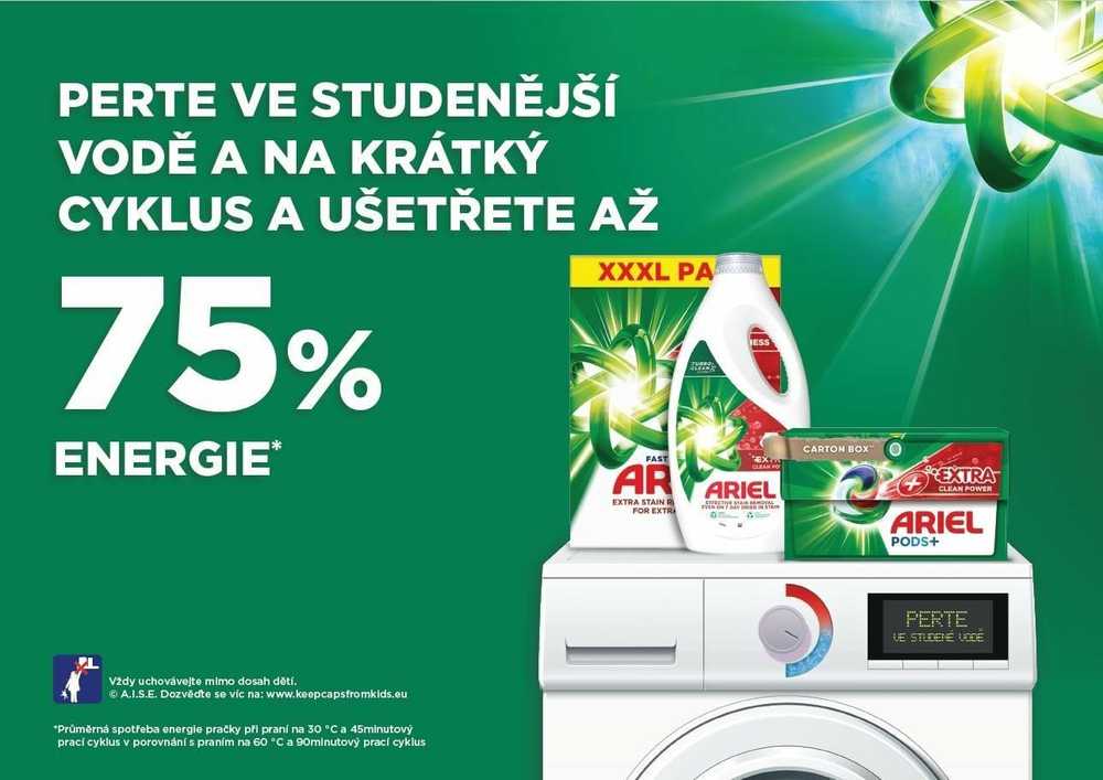 Ariel All-in-1 PODs Mountain Spring Skalbimo Kapsulės, 72 Skalb