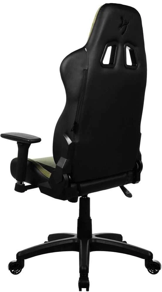 Žaidimų kėdė Arozzi Avanti SoftFabric, samanų (žalios) spalvos