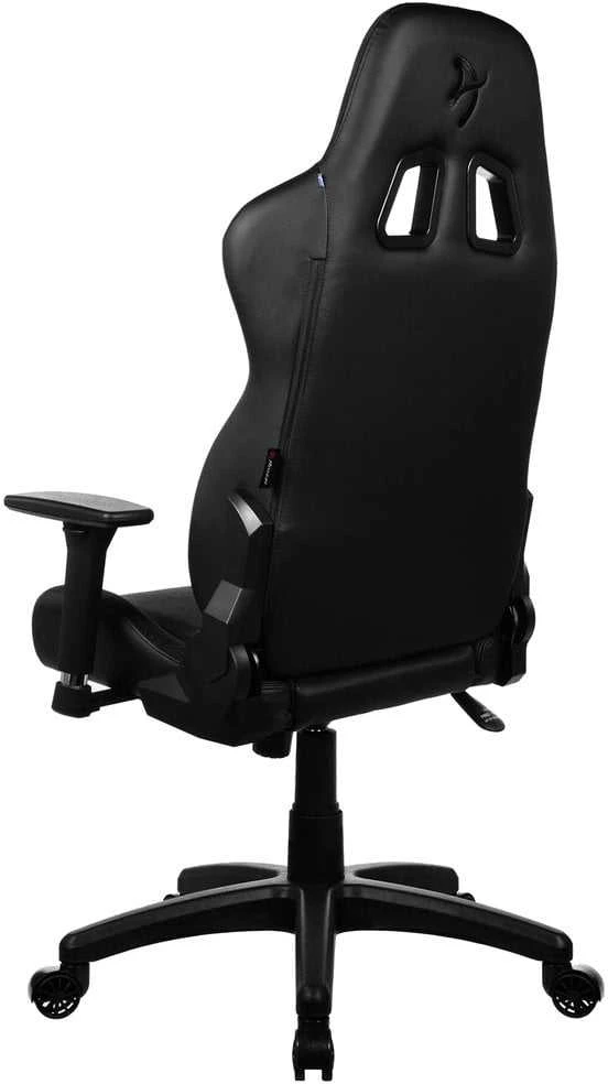 Žaidimų kėdė Arozzi Avanti SoftFabric, Juodos spalvos