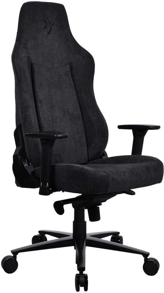 Žaidimų kėdė Arozzi VERNAZZA Soft Fabric | Juoda
