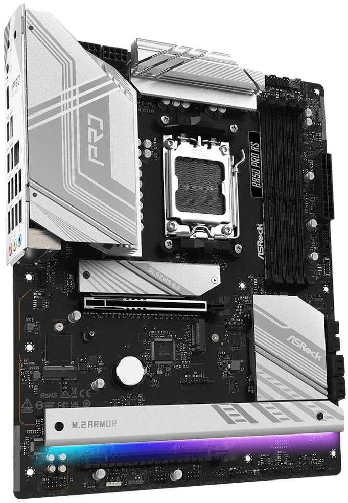 Asrock B850 Pro RS AMD B850 Lizdas AM5 ATX