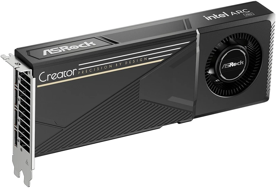 Vaizdo plokštė Grafikos plokštė Intel ARC PRO B60 24GB AsRock Creator retail