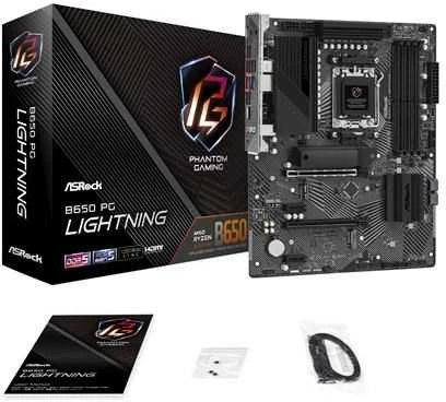 Pagrindinė plokštė ASRock B650 PG Lightning