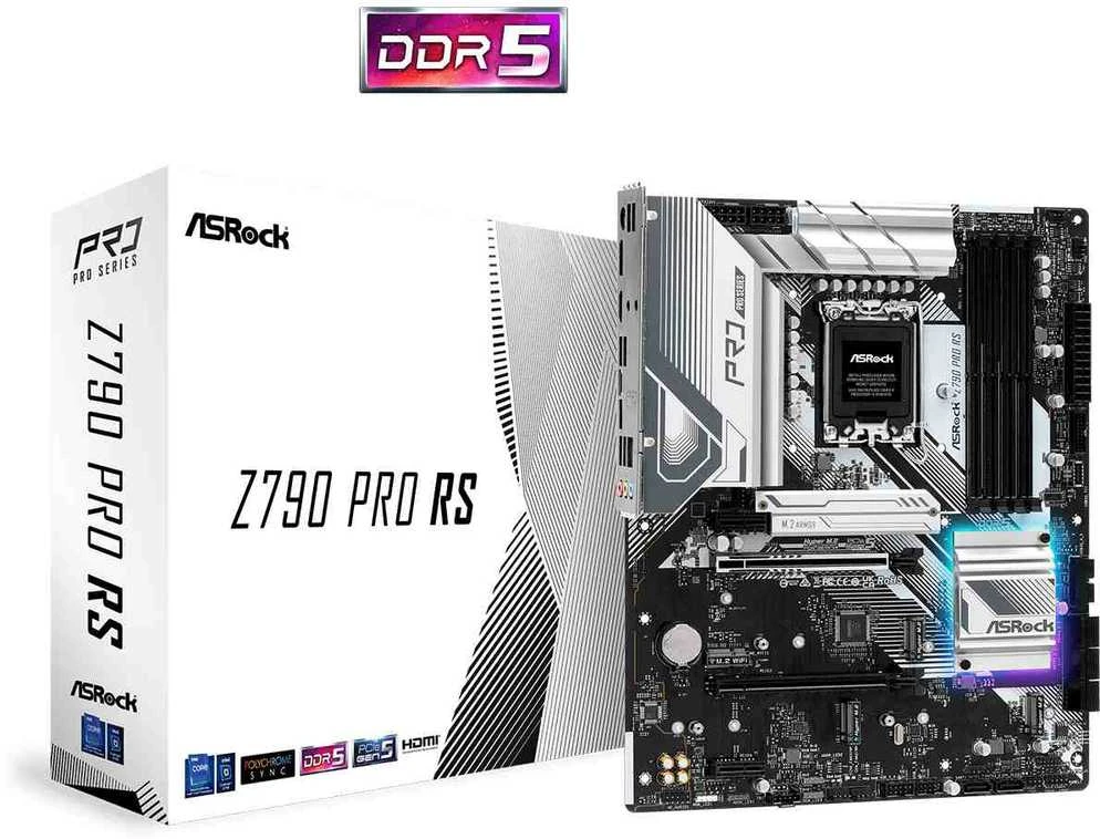 Pagrindinė plokštė ASRock Z790 Pro RS, LGA1700, ATX, DDR5