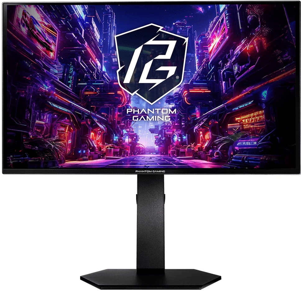 Monitorius ASRock 68,5cm PGO27QSA 27" QD-OLED QHD plokščias 240Hz