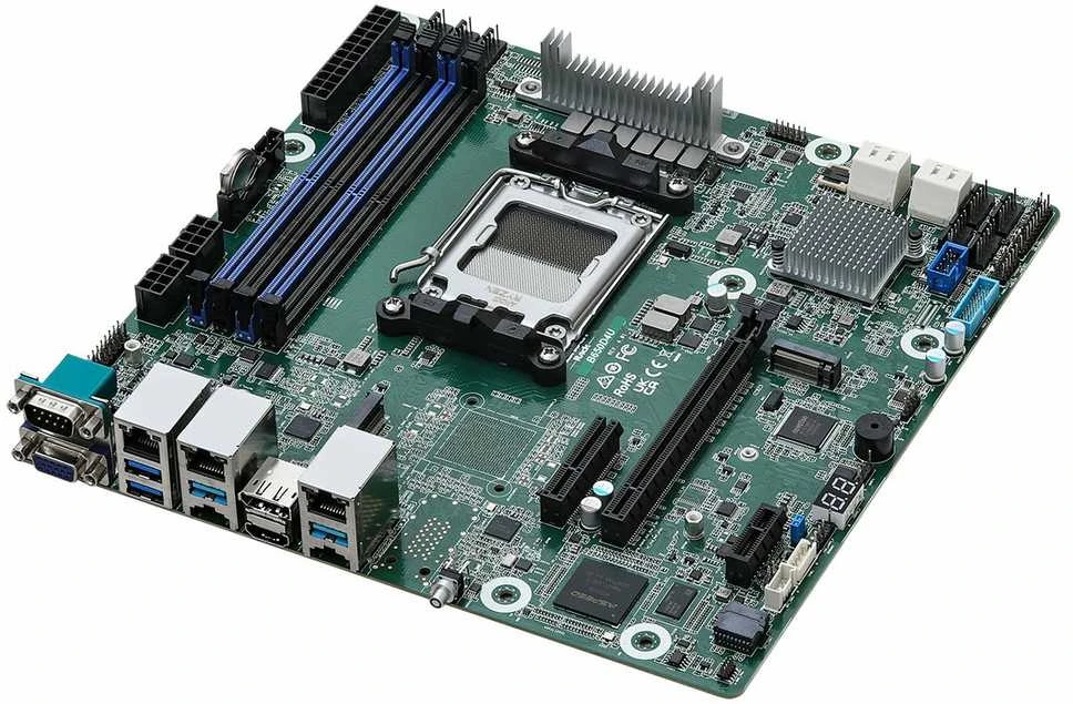 Motininė Plokštė - Asrock B650D4U AMD B650 Express AM5 Lizdas „Micro ATX“