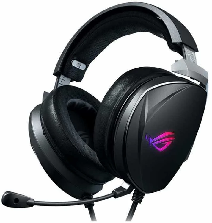Ausinės ASUS ROG Theta 7.1 Laisvų rankų įranga Su lankeliu Juoda