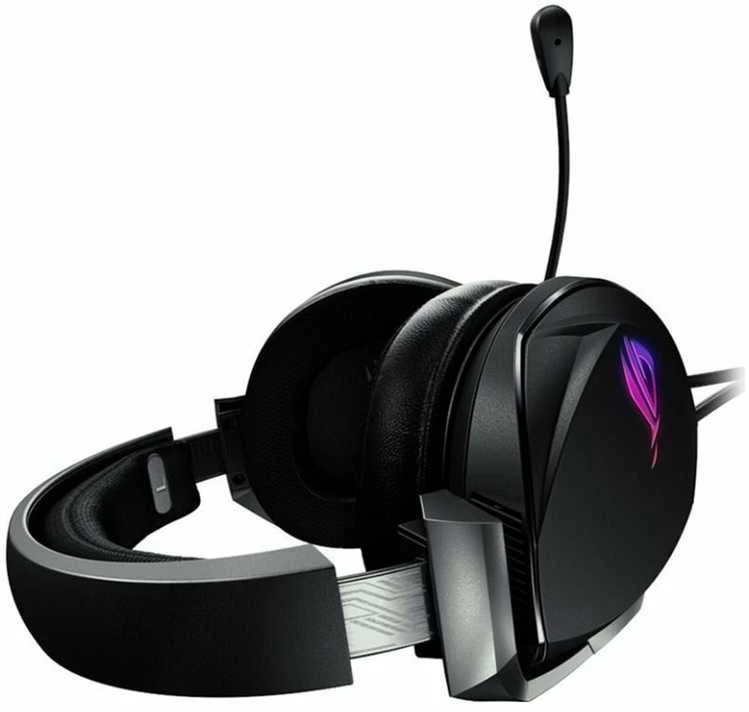 Ausinės ASUS ROG Theta 7.1 Laisvų rankų įranga Su lankeliu Juoda
