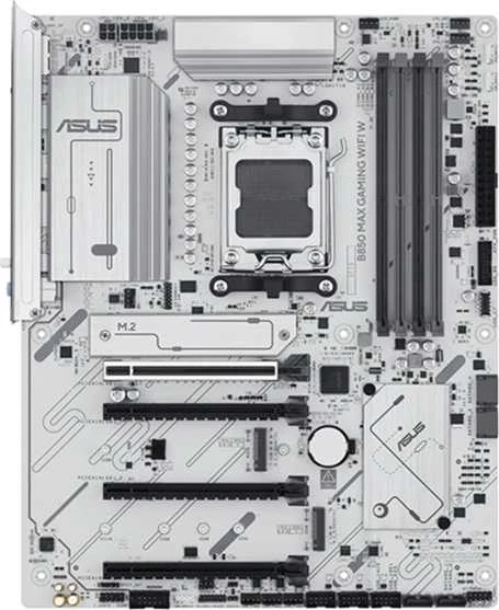 Pagrindinė plokštė ASUS B850 MAX GAMING WIFI W AMD B850 Socket AM5 ATX