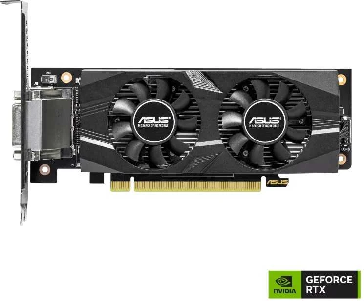 Vaizdo plokštė ASUS GeForce RTX 3050 OC 6GB GDDR6 žemo profilio (Low Profile) 90YV0KQ0-M0NA00