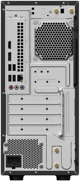 ASUS stalinis kompiuteris ExpertCenter P500 (P500MV-05210H16512), Core 5 210H, 16GB, 512GB SSD, Intel UHD, be OS, Mini Tower, pilkas