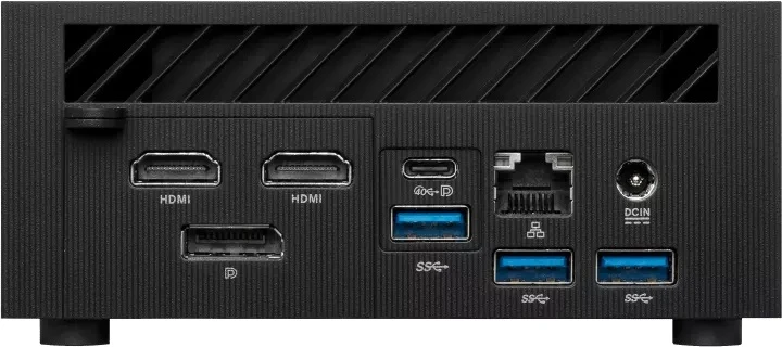 ASUS mini PC ExpertCenter (PN53-S5168AD), R5 7535HS, 16GB, 512GB SSD, Radeon, W11 Pro EDU, Juodas