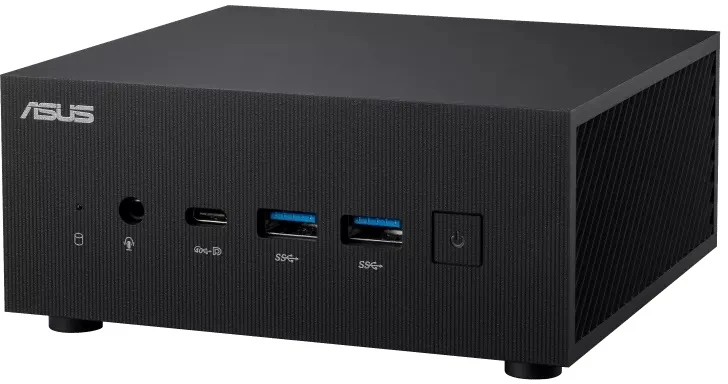 ASUS mini PC ExpertCenter (PN53-S5168AD), R5 7535HS, 16GB, 512GB SSD, Radeon, W11 Pro EDU, Juodas