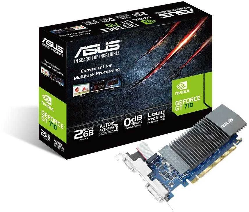Vaizdo plokštė ASUS GeForce GT 710 2GB GDDR3