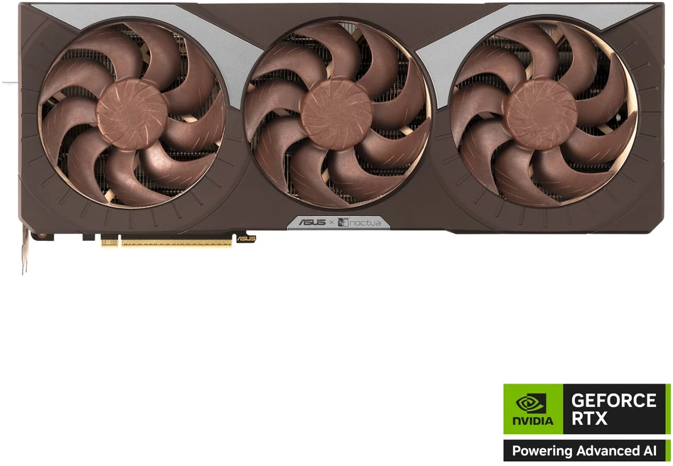 Vaizdo plokštė ASUS GeForce RTX 5080 NOCTUA OC 16GB DLSS 4